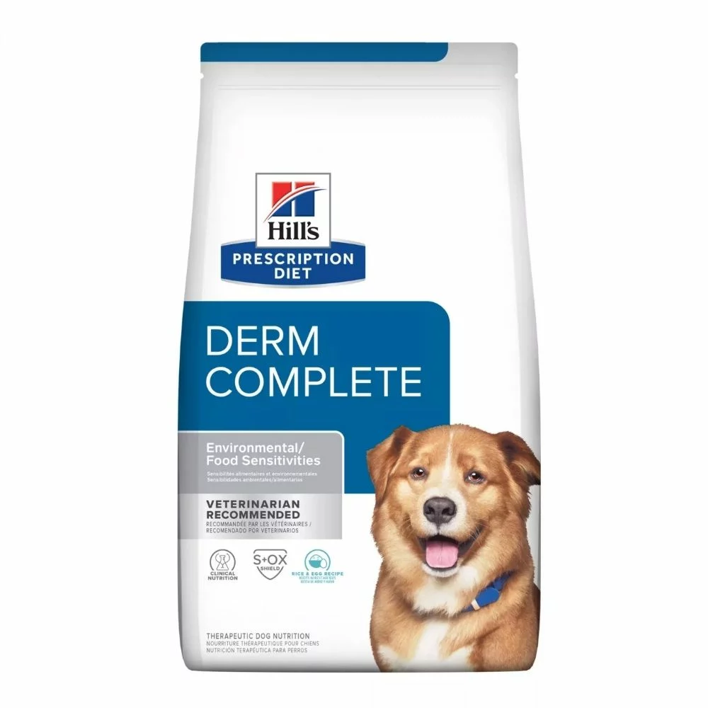 Derm Complete Adult Dry Dog Food – Skin and Food Sensitivities Formula for Itch Relief and Immune Support (1) Derm Complete Adult Dry Dog Food – Skin and Food Sensitivities Formula for Itch Relief and Immune Support 1