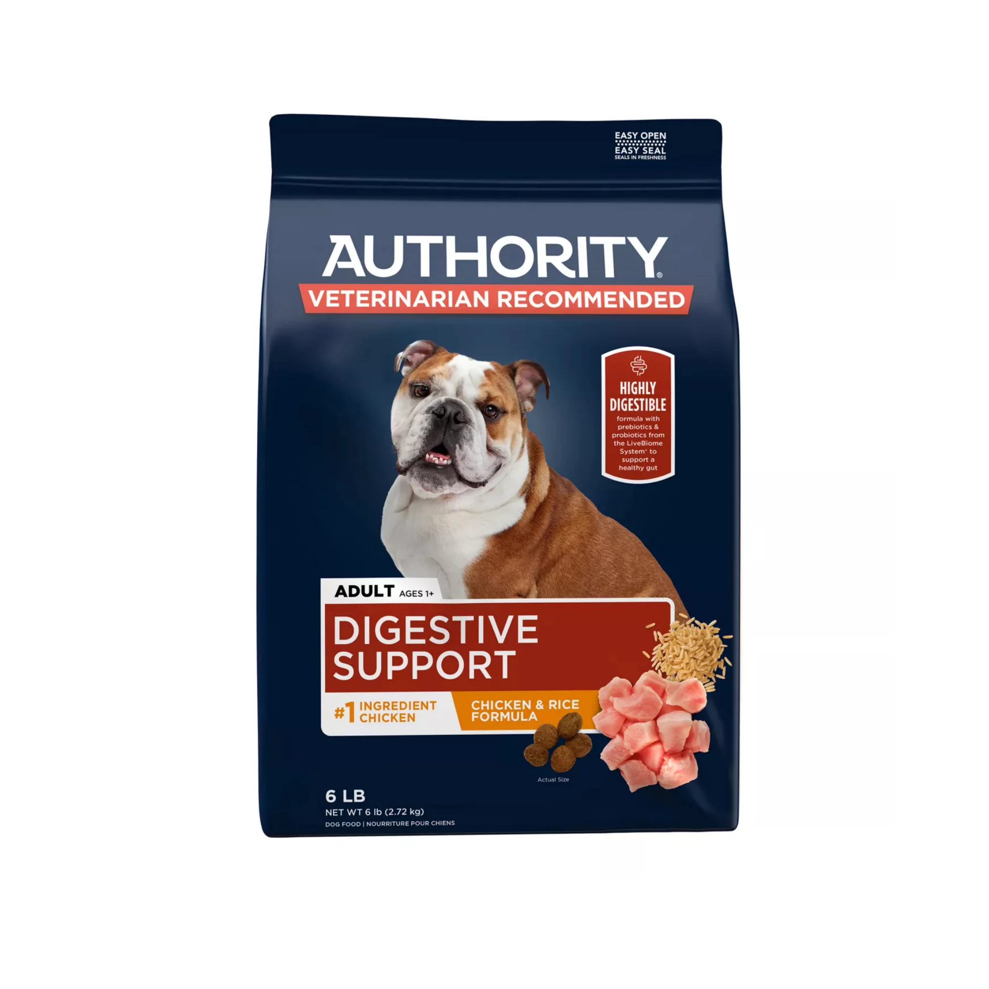 Digestive Support Adult Dry Dog Food – Chicken & Rice Formula (1) Digestive Support Adult Dry Dog Food – Chicken Rice Formula 1