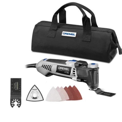 Dremel Multi Max MM35 02 3.5 Amp Variable Speed Corded Oscillating Multi Tool Kit with 8 Accessories 07