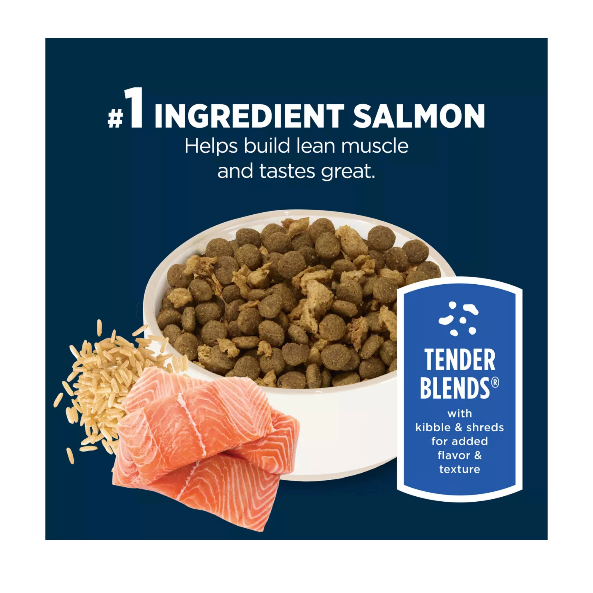Everyday Health Tender Blends Adult Dry Dog Food – Salmon & Rice Formula (6) Everyday Health Tender Blends Adult Dry Dog Food – Salmon Rice Formula 6