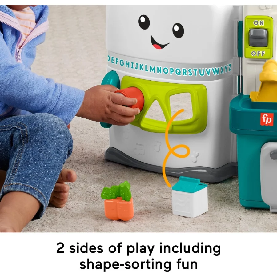 Fisher-Price Baby & Toddler Toy Laugh & Learn Learning Kitchen Playset with Music Lights & 5 Play Pi - 04 Fisher Price Baby Toddler Toy Laugh Learn Learning Kitchen Playset with Music Lights 5 Play Pi 04