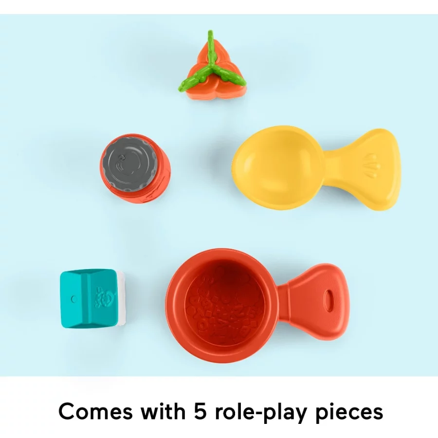 Fisher-Price Baby & Toddler Toy Laugh & Learn Learning Kitchen Playset with Music Lights & 5 Play Pi - 05 Fisher Price Baby Toddler Toy Laugh Learn Learning Kitchen Playset with Music Lights 5 Play Pi 05