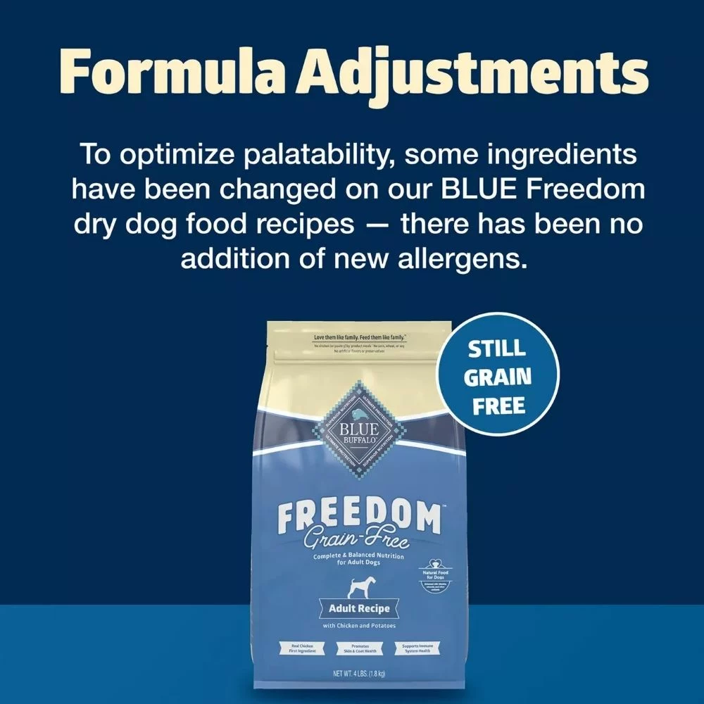 Freedom Adult Dry Dog Food – Grain Free Chicken and Potato Recipe for Healthy Digestion and Energy Support (2) Freedom Adult Dry Dog Food – Grain Free Chicken and Potato Recipe for Healthy Digestion and Energy Support 2