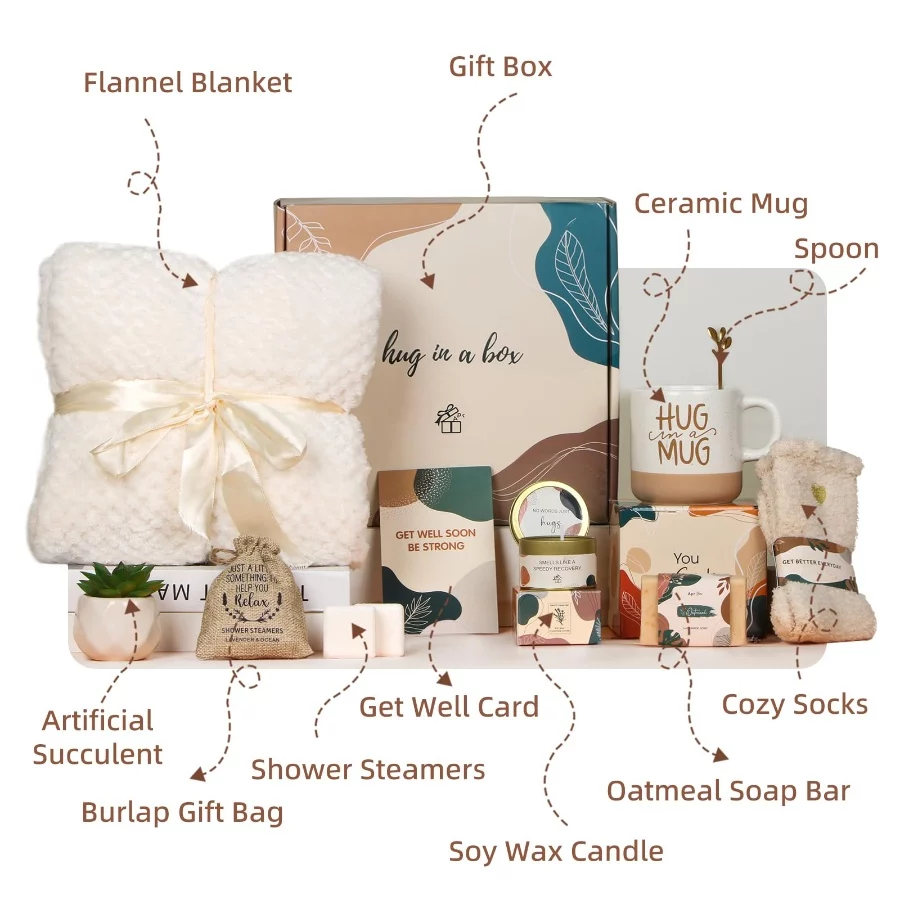 Get Well Gifts for Women Feel Better Gifts Baskets for Women After Surgery Cancer Care Gifts for Fri - 04 Get Well Gifts for Women Feel Better Gifts Baskets for Women After Surgery Cancer Care Gifts for Fri 04