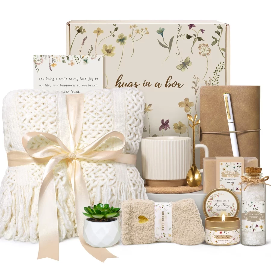 Gifts for Women, Get Well Soon Self Care Package Box, Sending Hug Baskets Thinking of You Gift for W - 02 Gifts for Women Get Well Soon Self Care Package Box Sending Hug Baskets Thinking of You Gift for W 02