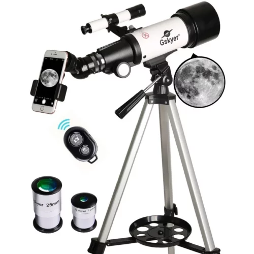 Gskyer Telescope 70mm Aperture 400mm AZ Mount Astronomical Refracting Telescope for Kids Beginners 07