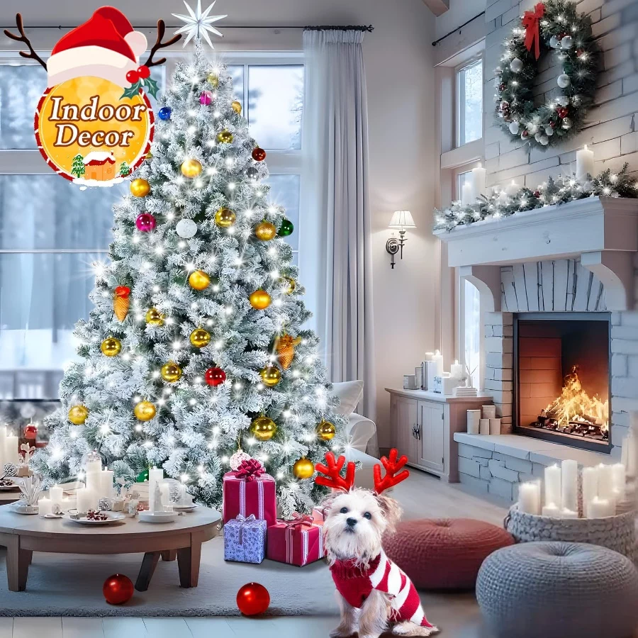 KNONEW 403ft 1000 LED String Lights Outdoor Christmas Lights 8 Modes & Timer Fairy Light Plug in Wat - 04 KNONEW 403ft 1000 LED String Lights Outdoor Christmas Lights 8 Modes Timer Fairy Light Plug in Wat 04