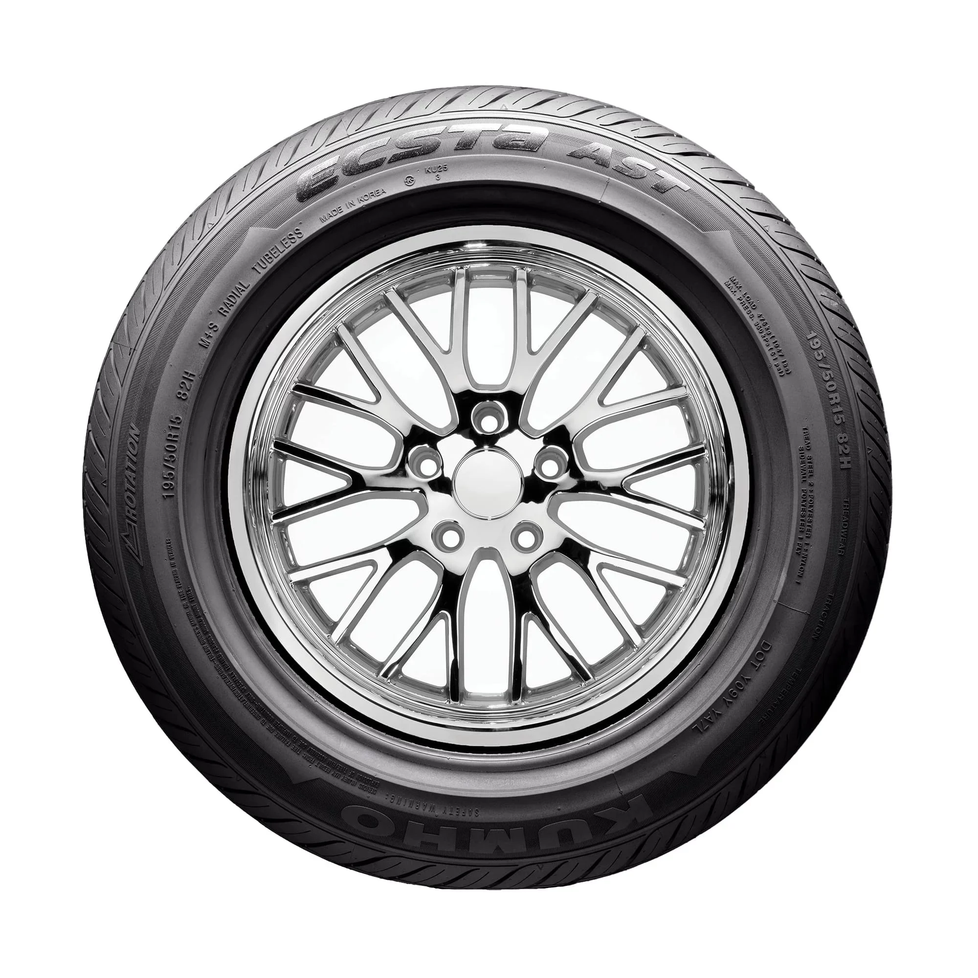 Kumho Ecsta AST KU25 UHP 22550R15 91H Passenger Tire_02 Kumho Ecsta AST KU25 UHP 22550R15 91H Passenger Tire 02