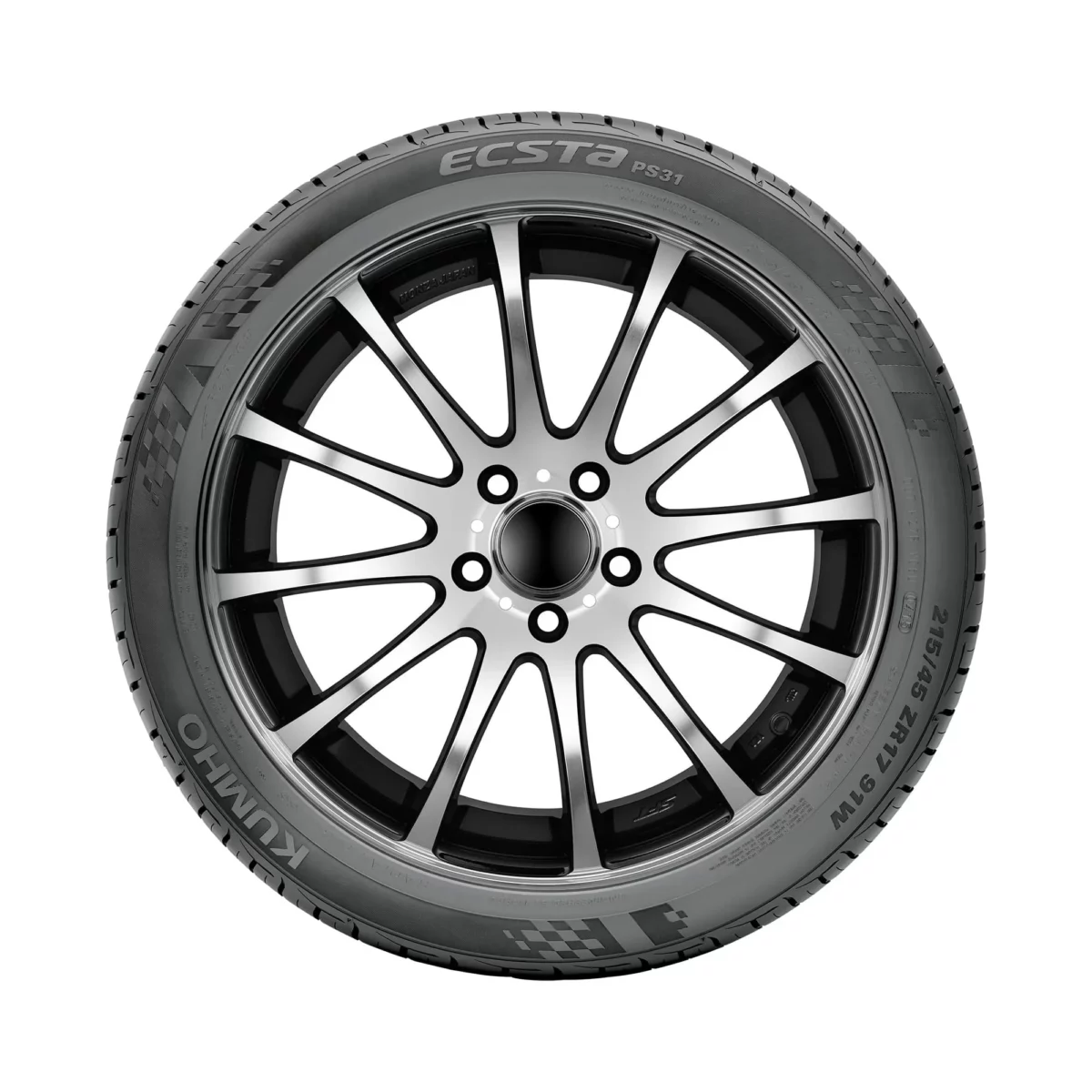 Kumho Ecsta PS31 UHP Summer 22550ZR18 95W Passenger Tire 02