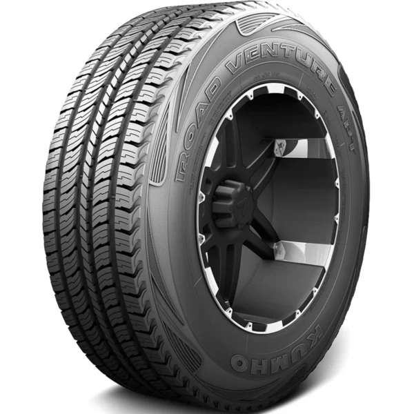 Kumho Road Venture APT KL51 P215/75R16 101T Highway Tire, Light Truck Tire for SUVs & Trucks, Smooth Ride, Durable, Long Lasting Performance