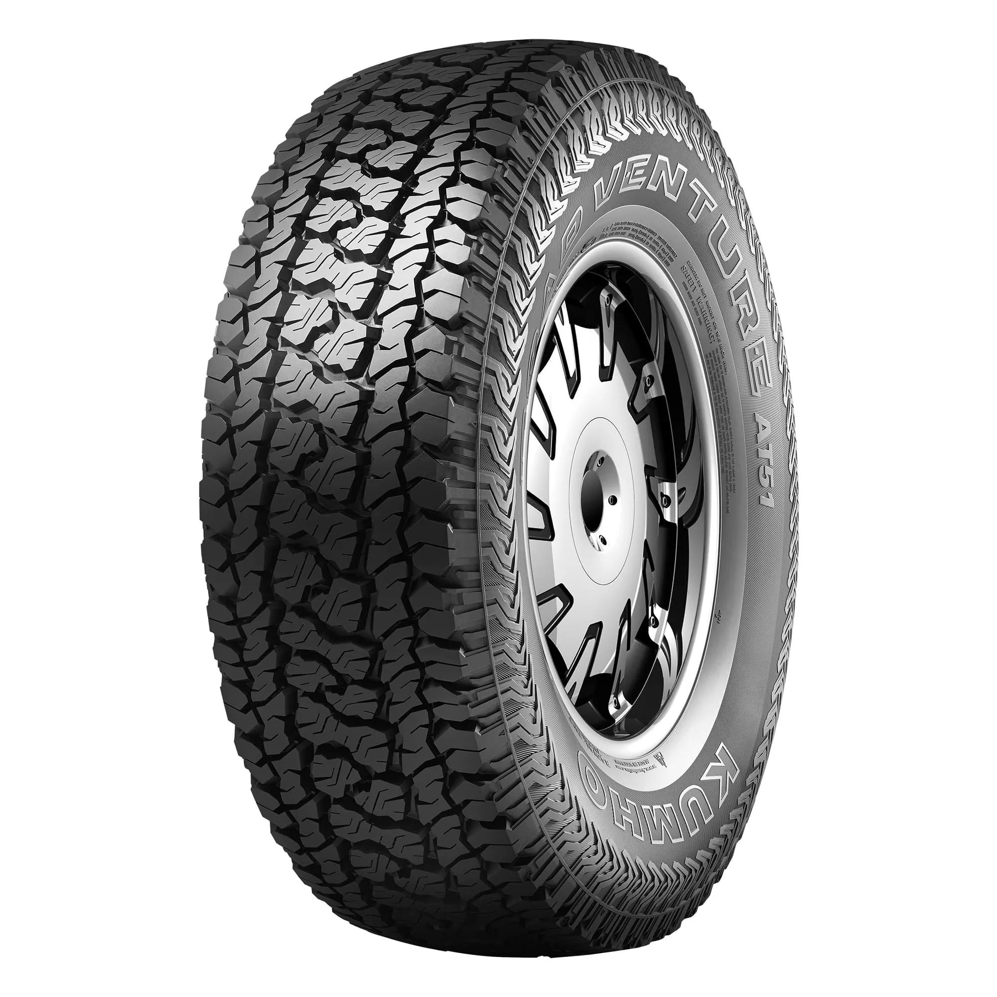 Kumho Road Venture AT51 All Terrain 24575R16 109T Light Truck Tire_07 Kumho Road Venture AT51 All Terrain 24575R16 109T Light Truck Tire 07