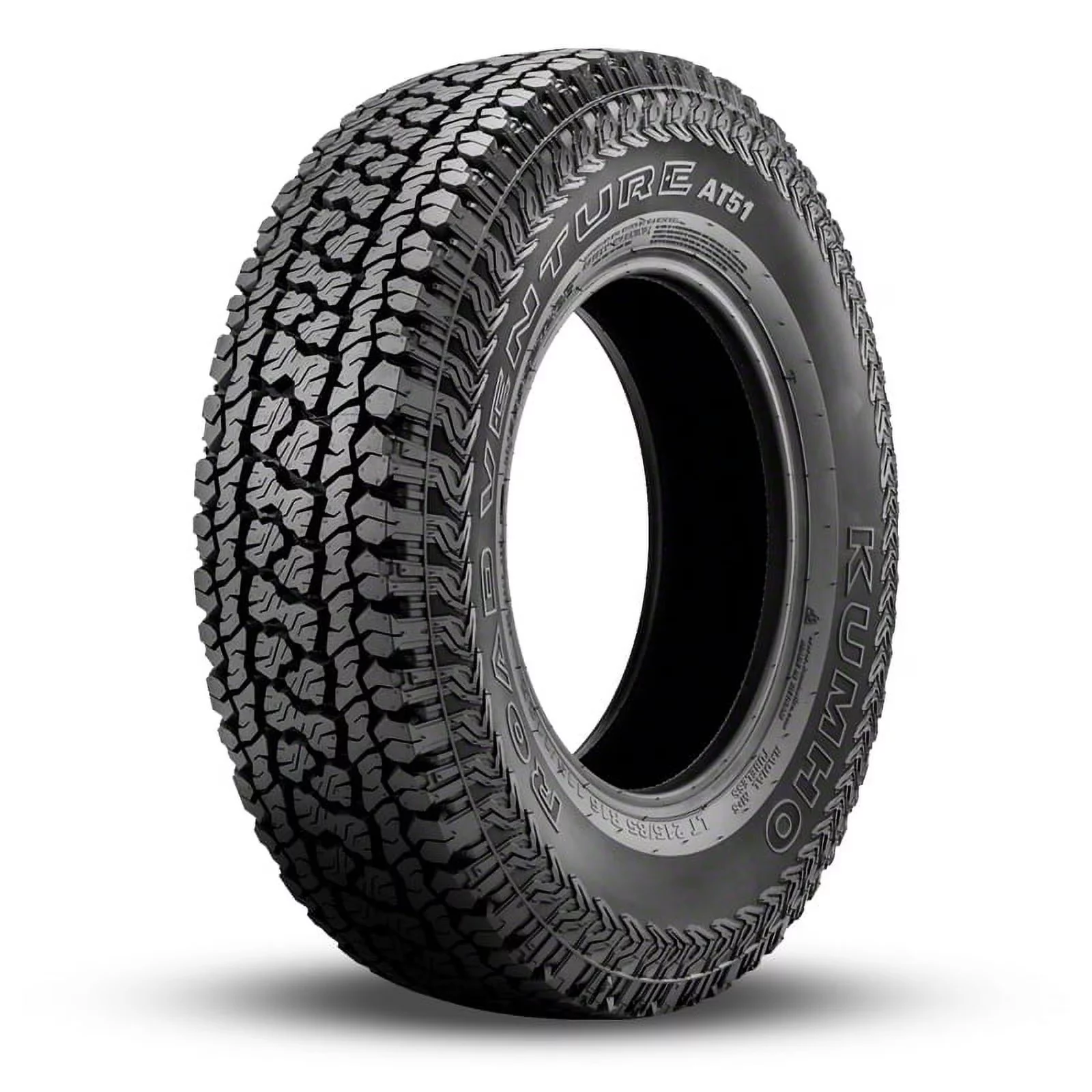 Kumho Road Venture AT51 All Terrain 26570R16 112T Light Truck Tire Fits 2015 Toyota Tacoma TRD Pro, 2000-06 Toyota Tundra SR5_04 Kumho Road Venture AT51 All Terrain 26570R16 112T Light Truck Tire Fits 2015 Toyota Tacoma TRD Pro 2000 06 Toyota Tundra SR5 04