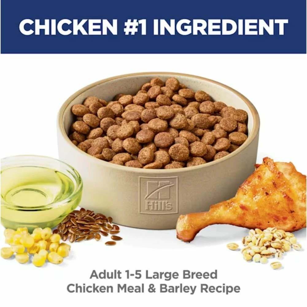 Large Breed Adult Dry Dog Food – Chicken andBarley Recipe, Balanced Nutrition for Strong Joints - Muscles (4) Large Breed Adult Dry Dog Food – Chicken andBarley Recipe Balanced Nutrition for Strong Joints Muscles 4