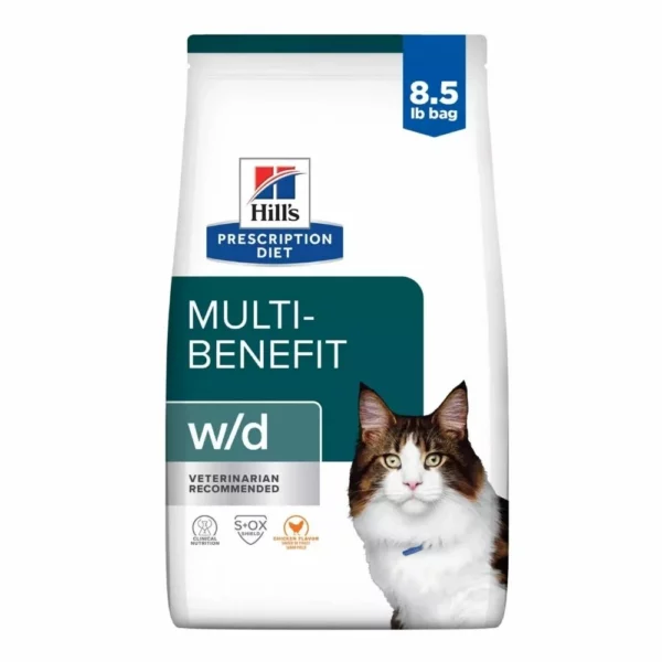 Multi Benefit Dry Cat Food – Digestive, Weight, Glucose and Urinary Care Formula for Balanced Health