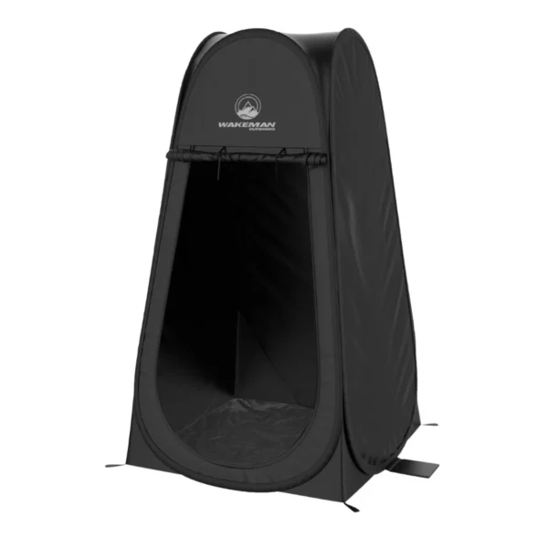 Wakeman Portable Pop-Up Instant Privacy Tent Toilet Stall with Carry Bag for Camping, Beach, or Tailgate Outdoors