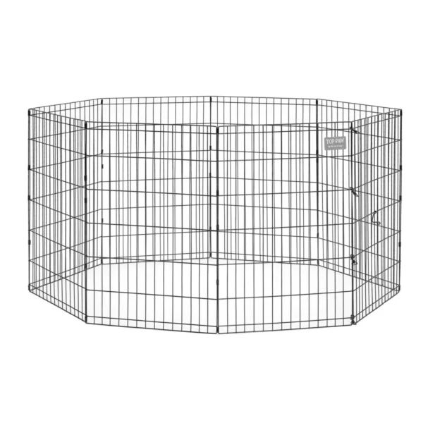 Portable Metal Exercise Pen for Dogs – Indoor & Outdoor Pet Playpen