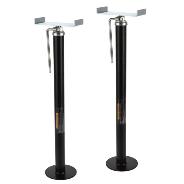 Heavy Duty RV Slide Out Support Jacks, Camper Stabilizer 5000 lbs Each, Adjustable 15"-26" Travel Trailer Accessory
