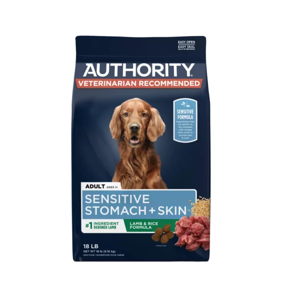 Sensitive Stomach & Skin Adult Dog Dry Food – Lamb & Rice Formula
