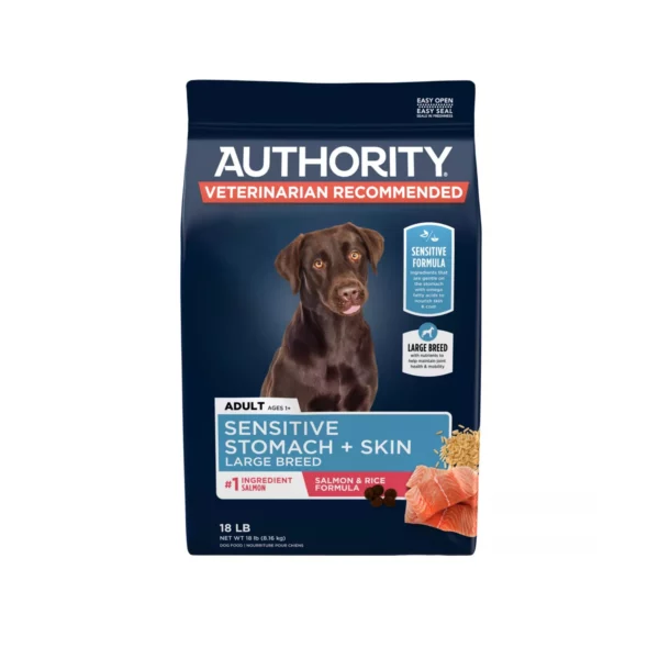 Sensitive Stomach & Skin Large Breed Adult Dog Dry Food – Salmon & Rice Formula