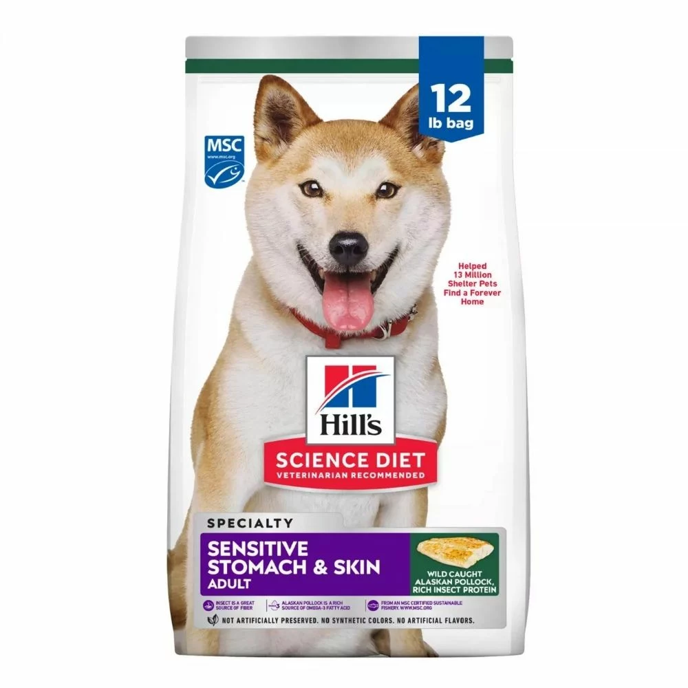 Sensitive Stomach and Skin Adult Dry Dog Food – Alaskan Pollock Recipe for Gentle Digestion and Healthy Coat (1) Sensitive Stomach and Skin Adult Dry Dog Food – Alaskan Pollock Recipe for Gentle Digestion and Healthy Coat 1
