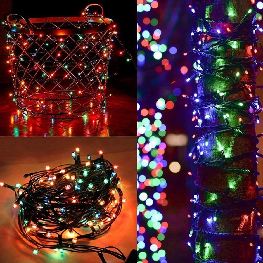 Smart Christmas String Lights - 131FT 400 RGB LEDs WiFi Christmas Lights with App Controlled Multi-C - 07 Smart Christmas String Lights 131FT 400 RGB LEDs WiFi Christmas Lights with App Controlled Multi C 07