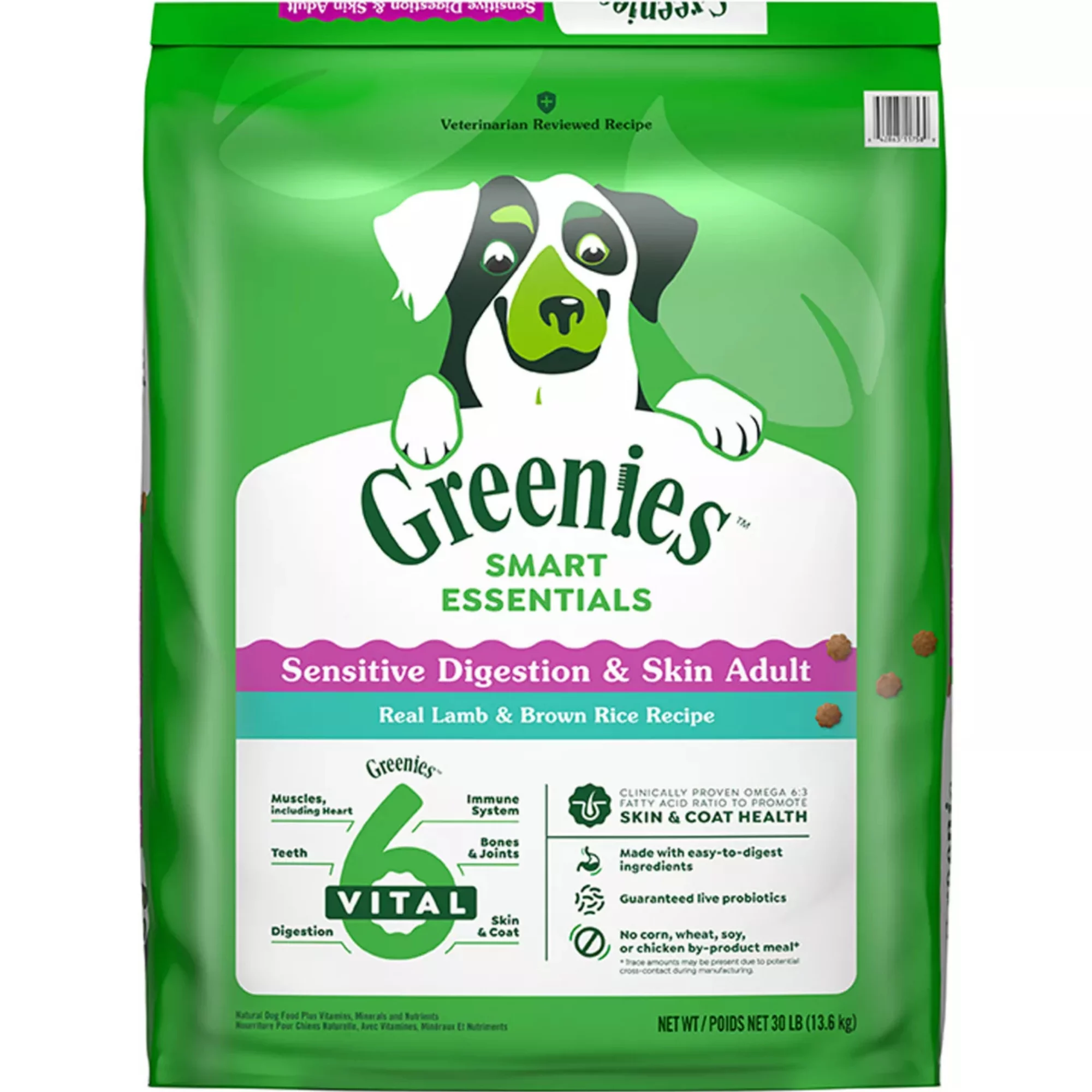Smart Essentials Sensitive Digestion & Skin Adult Dry Dog Food – Lamb & Brown Rice, 30 lb (1) Smart Essentials Sensitive Digestion Skin Adult Dry Dog Food – Lamb Brown Rice 30 lb 1