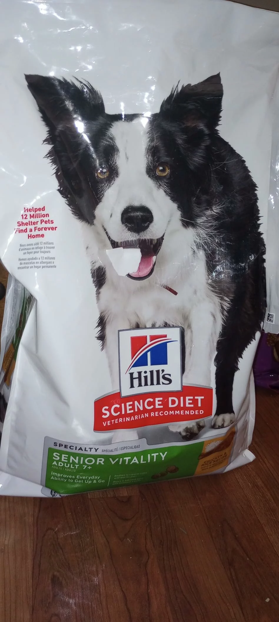 7+ Senior Vitality Chicken & Rice Dry Dog Food – Balanced Nutrition to Support Energy and Healthy Aging photo review