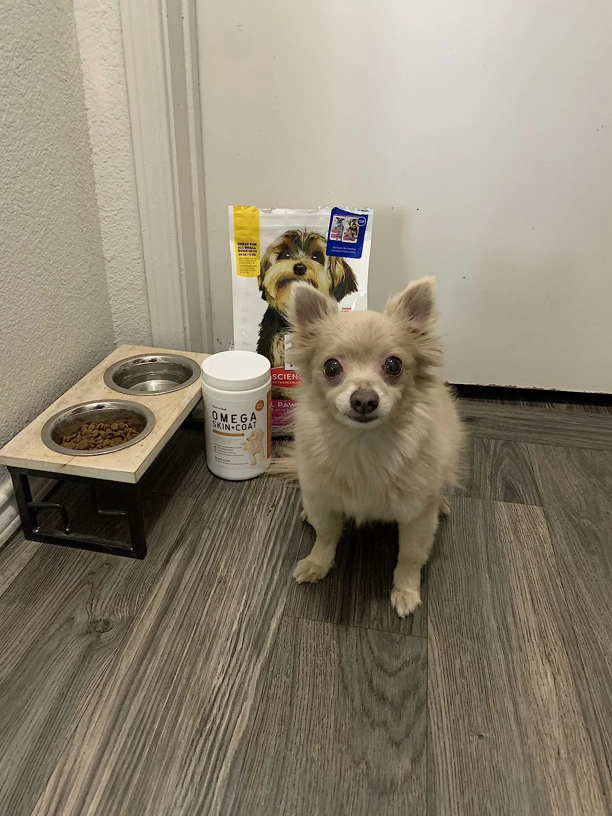 Click to view full screen Small Bites Lamb Meal & Brown Rice Dry Dog Food – Easy-to-Chew Nutrition for Strong Muscles and Healthy Digestion photo review