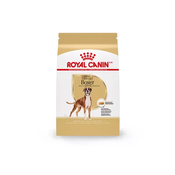Royal Canin Boxer 26 Dog Food – 30 lb Nutrient-Rich Formula for Adult Boxer Dogs