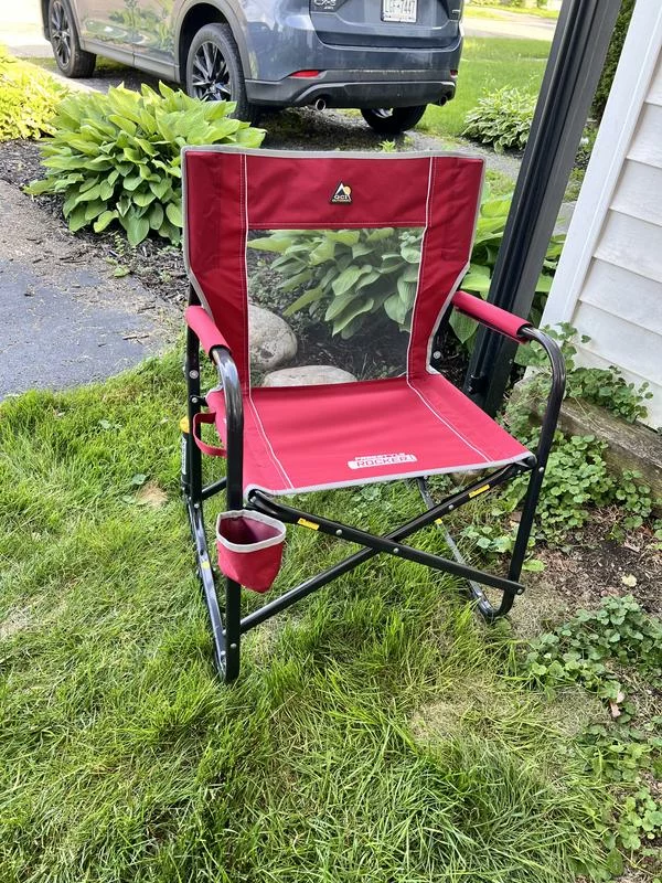 Click to view full screen GCI Outdoor Freestyle Rocker – Foldable Camp Chair with Smooth Rocking Design photo review
