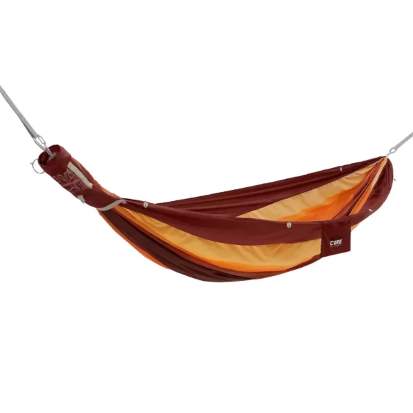 CORE Parachute Stripe Single Hammock – Lightweight, Durable Camping Hammock for Relaxation Anywhere