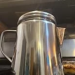 Click to view full screen 12-Cup Stainless Steel Stovetop Coffee Percolator photo review