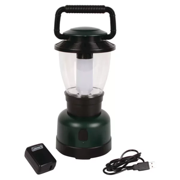 Coleman 400-Lumens Rugged Rechargeable LED Lantern – Bright Outdoor Lighting