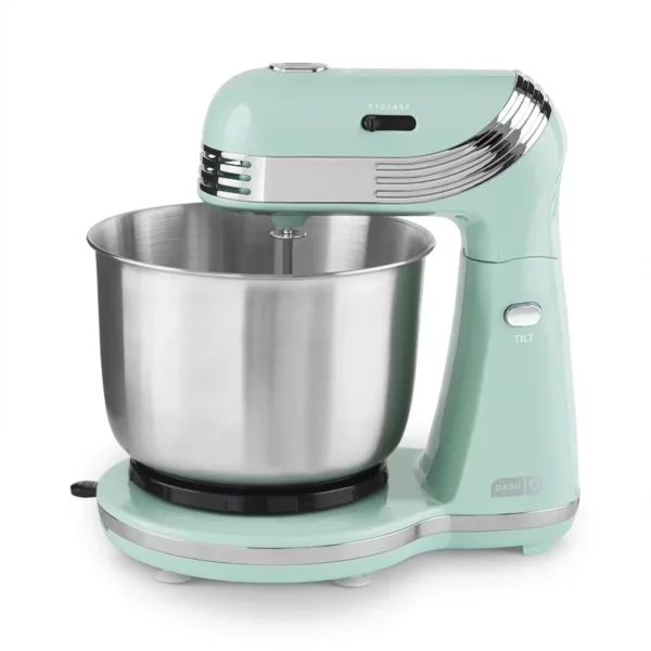 Everyday Stand Mixer – Compact Tilt-Head Kitchen Mixer with Multiple Speeds for Baking and Dough Preparation