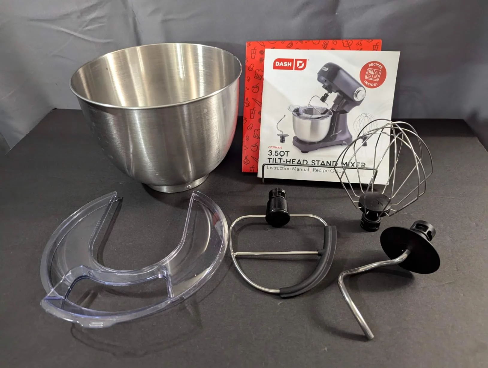 Tilt-Head 3.5-Quart Stand Mixer – Compact, Powerful Kitchen Mixer for Baking and Dough Preparation photo review