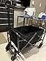 Click to view full screen Heavy-Duty Collapsible Utility Cart 100L Load for Camping & Yard Work photo review