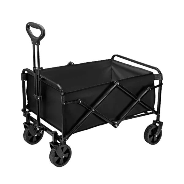 Heavy-Duty Collapsible Utility Cart 100L Load for Camping & Yard Work