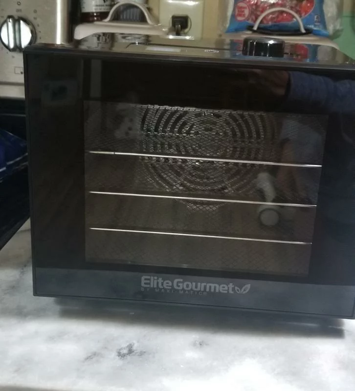Elite Cuisine Digital Food Dehydrator with 4 Stainless Steel Trays – Easy, Efficient & Compact Design photo review
