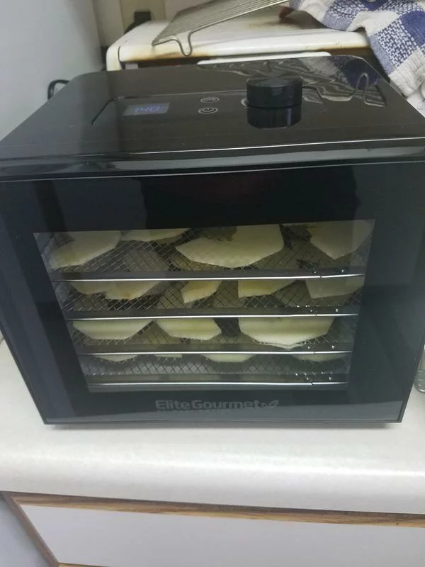 Elite Cuisine Digital Food Dehydrator with 4 Stainless Steel Trays – Easy, Efficient & Compact Design photo review