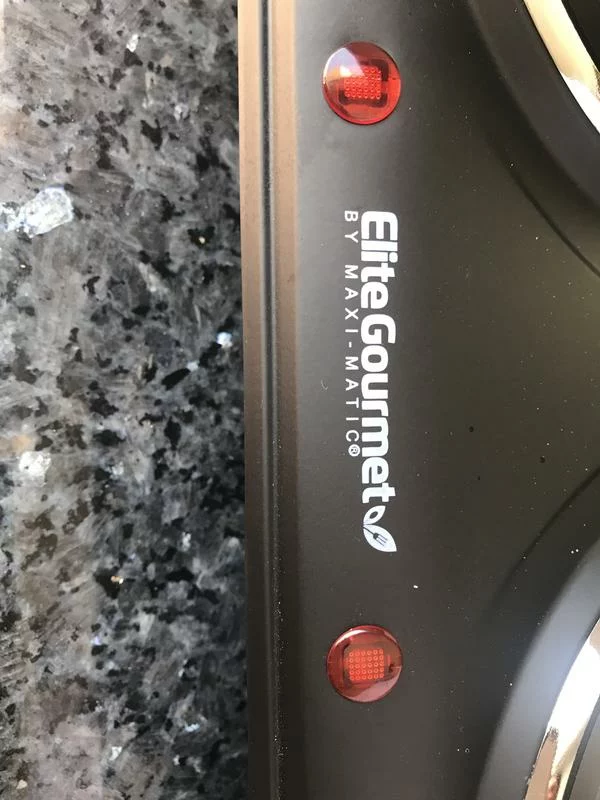 Elite Cuisine Electric Double Burner Hot Plate – Durable, Compact & Easy to Clean photo review