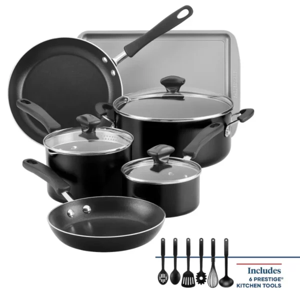Farberware® Cookstart 15-pc Cookware Set – DiamondMax Nonstick for Everyday Cooking