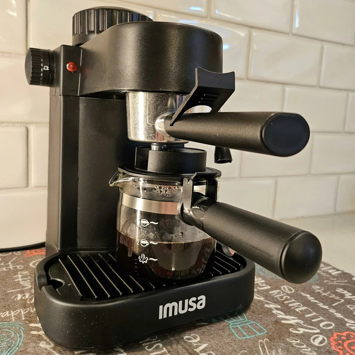 4-Cup Espresso & Cappuccino Maker – Compact Stovetop Coffee Machine for Kitchen, Home Baristaolecule photo review