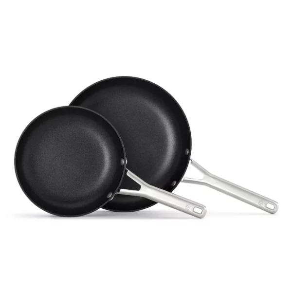 Calphalon Hard-Anodized Nonstick Fry Pan Set – 8 & 10 Durable Skillets for Effortless Everyday Cooking
