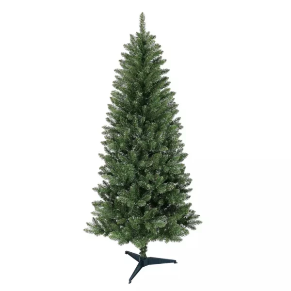 Puleo International 5ft Carson Pine Christmas Tree – Lifelike Foliage with Durable Stand