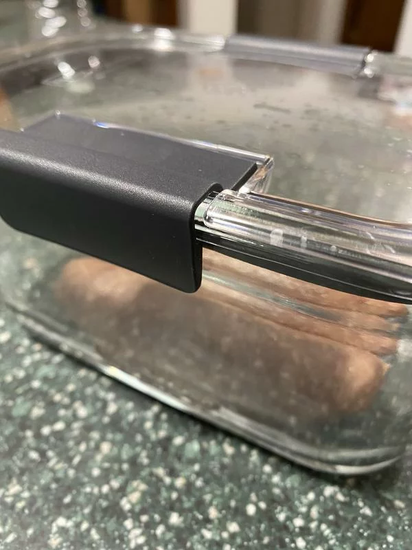 Click to view full screen Rubbermaid Brilliance 10-pc Glass Food Storage Set – Airtight Containers for Kitchen Organization photo review