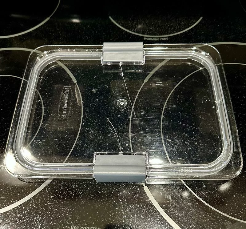 Click to view full screen Rubbermaid Brilliance 10-pc Glass Food Storage Set – Airtight Containers for Kitchen Organization photo review