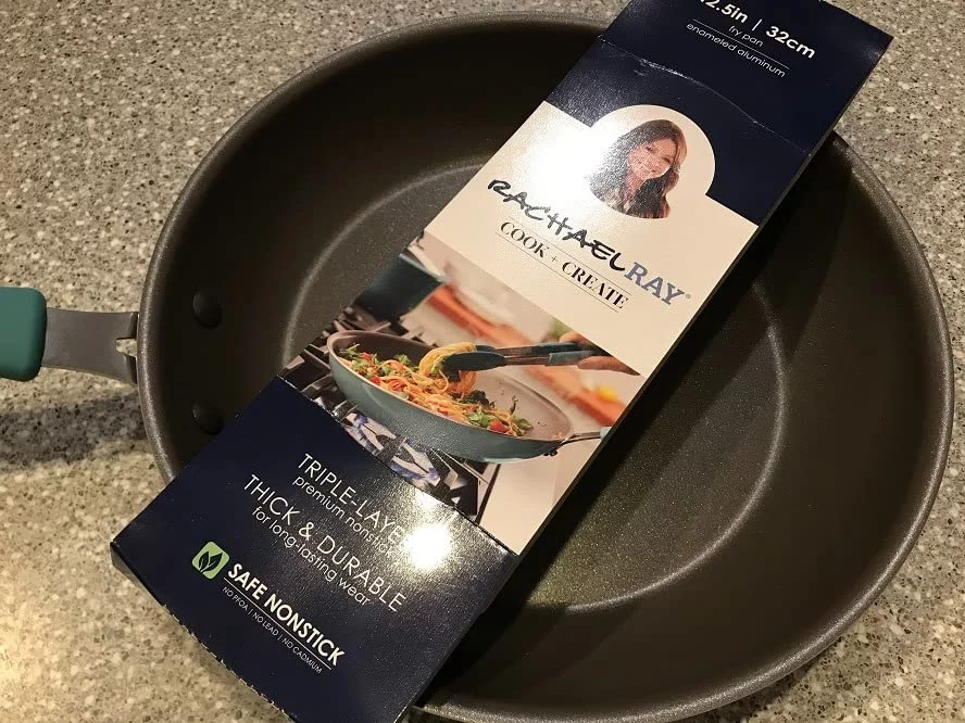 Cook + Create 14-Inch Aluminum Nonstick Frying Pan – Durable Skillet for Everyday Cooking photo review