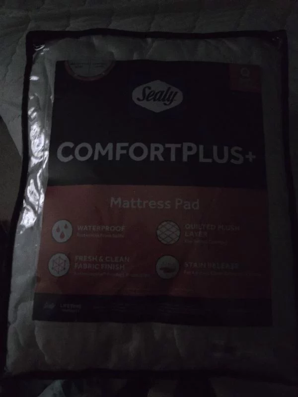 Sealy Waterproof Plus+ Mattress Pad – Soft, Protective & Comfortable Sleep Surface photo review