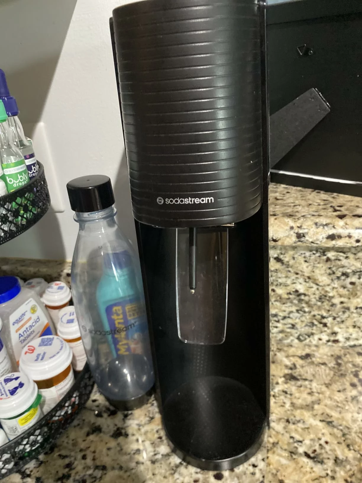 SodaStream Black Gaia Sparkling Water Maker Bundle – Includes Pepsi & Mtn Dew Flavor Mixes photo review