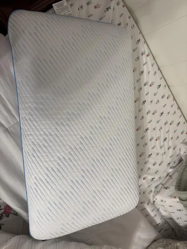 Serta Soothing Cool Gel Memory Foam Pillow – Supportive, Cooling & Comfortable Sleep photo review